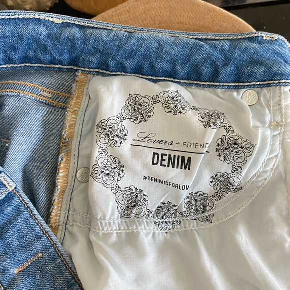 Lovers + Friends Ricky Mid-Rise Skinny Jean in Rivaldi Size 26 - Picture 11 of 16